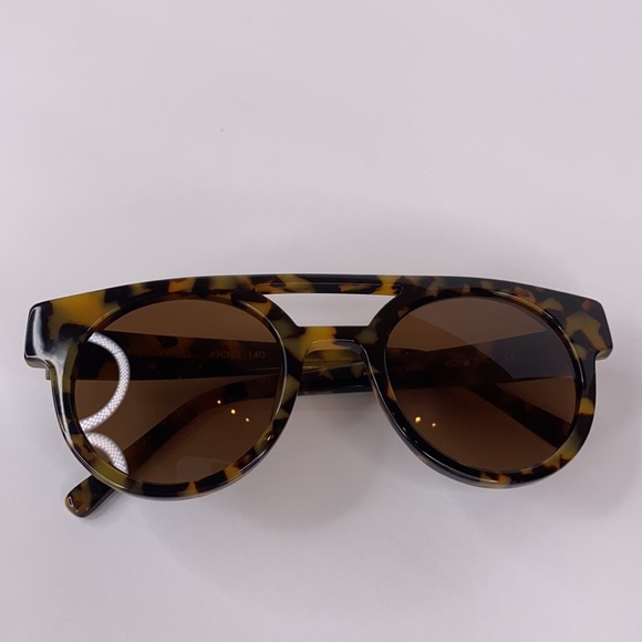 KOMONO Dreyfuss Tortoise Demi New Sunglasses round - Picture 13 of 15